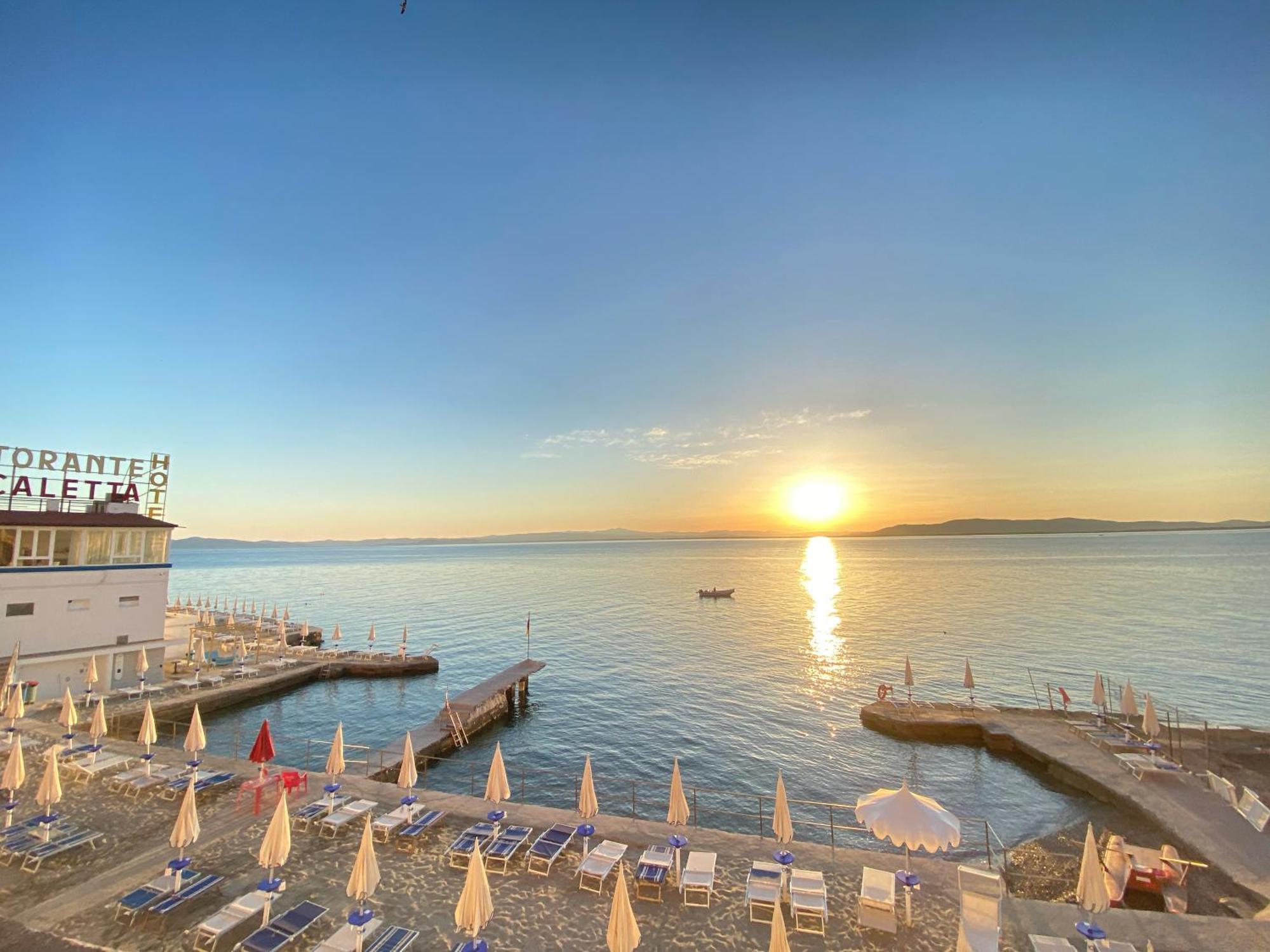 Hotel La Caletta Порто-Санто-Стефано Екстер'єр фото