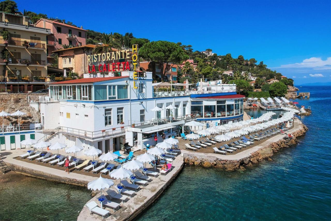 Hotel La Caletta Порто-Санто-Стефано Екстер'єр фото