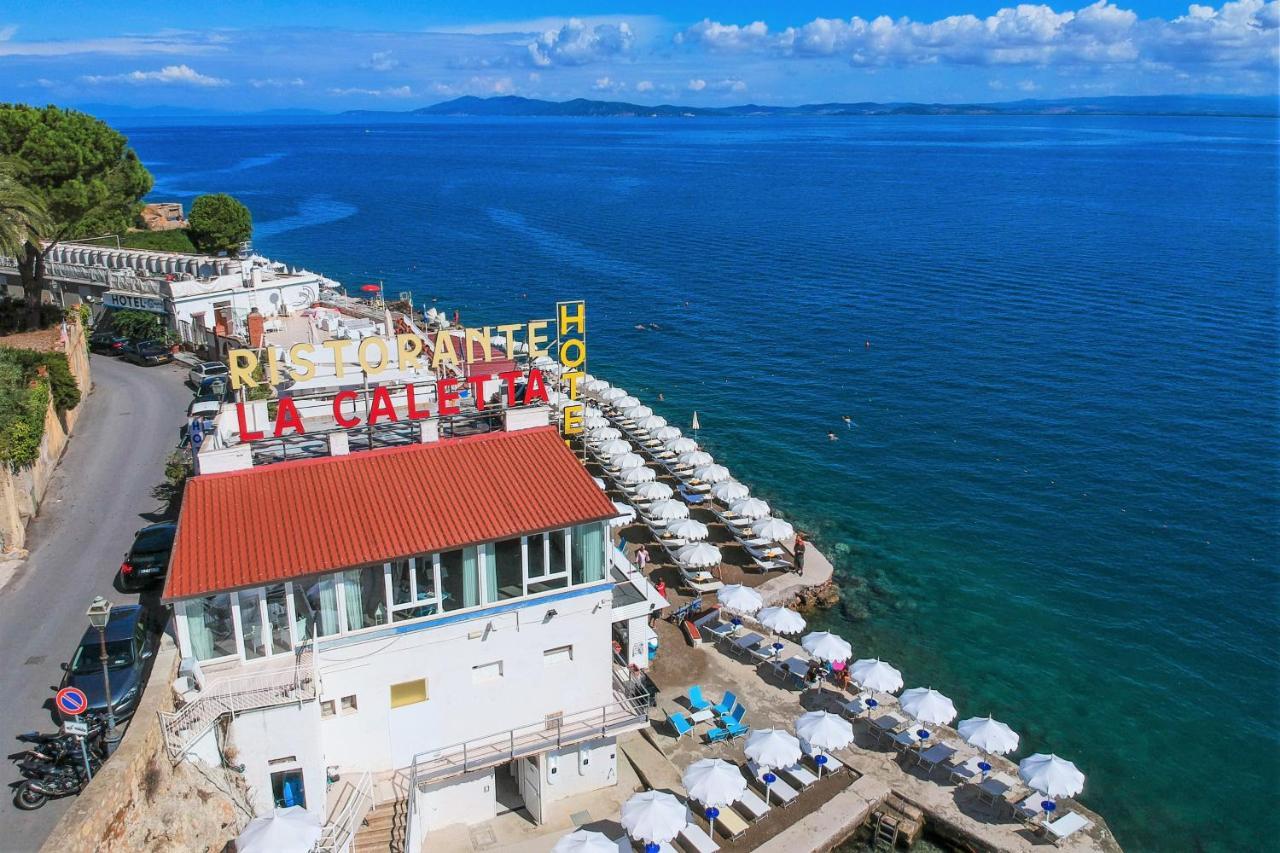 Hotel La Caletta Порто-Санто-Стефано Екстер'єр фото