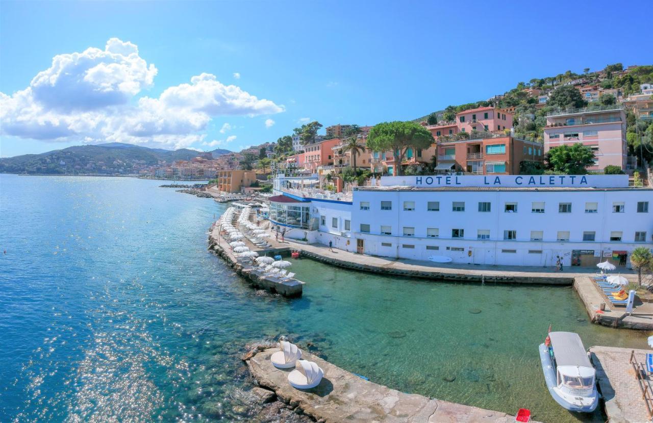 Hotel La Caletta Порто-Санто-Стефано Екстер'єр фото